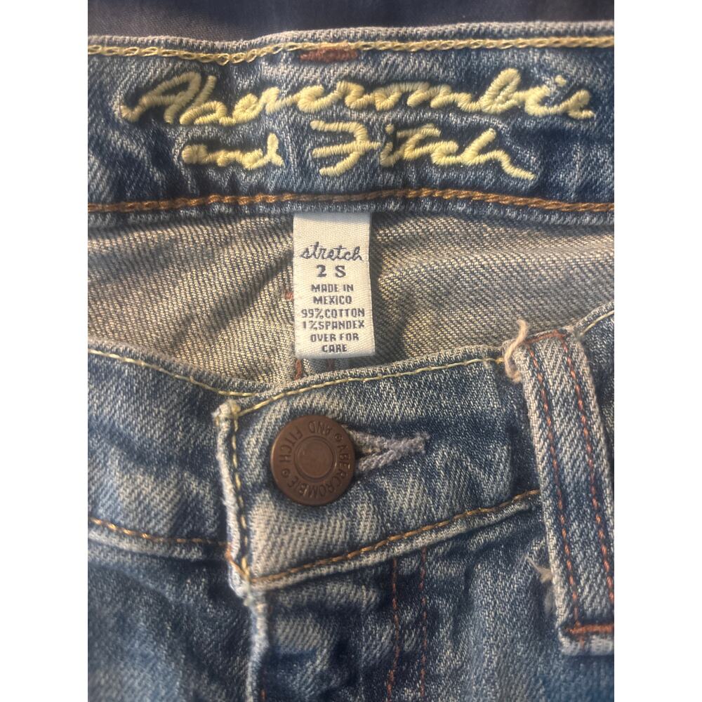 Vintage Abercrombie and Fitch Womens Jeans Madison Bootcut Size 2S - Picture 3 of 4